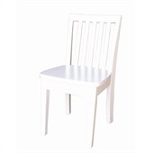 International Concepts Mission Kids Chair in Linen White (set of 2)
