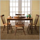 International Concepts 5 Psc Copenhagen Dinner Set Cinnamon/Espresso