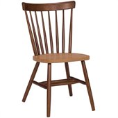 International Concepts Copenhagen Chair in Cinnamon and Espresso