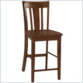 International Concepts San Remo Counterheight Stool in Cottage Oak