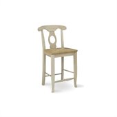 International Concepts 24 Unfinished Empire Stool