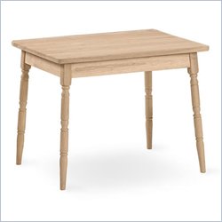 International Concepts Unfinished Rectangular Table