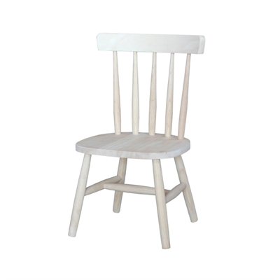 International Concepts Unfinished Tot's chair (set of 2)