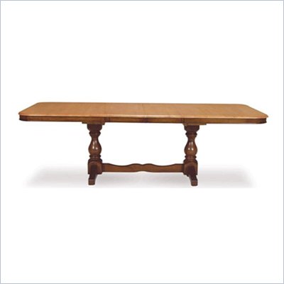 International Concepts Madison Park Casual Dining Table in Cinnamon & Espresso