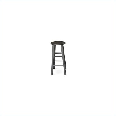 International Concepts 29" Roundtop Counter Stool in Black
