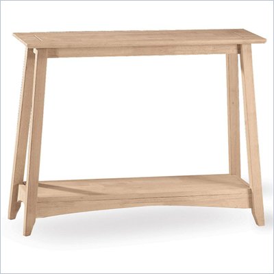 International Concepts Bombay Unfinished Sofa Table