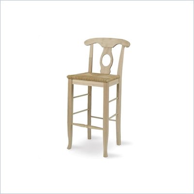 International Concepts 30" Unfinished Empire Stool
