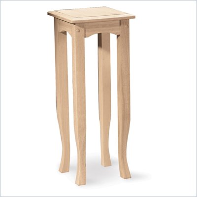 International Concepts 30" High Unfinished Tea Table