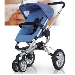 Quinny 2011 Buzz 3 Lightweight Baby Stroller in Electric Blue