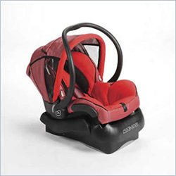 Maxi Cosi Mico Infant Car Seat in Red Flame Reflection