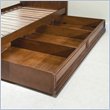ADD TO YOUR SET: Lea Elite Classics Dual Function Underbed Storage in Brown Cherry Finish