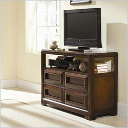 Lea Elite Expressions Kids Media Chest TV Stand in Root Beer Cherry Finish