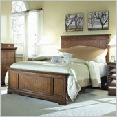 Lea Elite Classics Panel Bed in Brown Cherry Finish