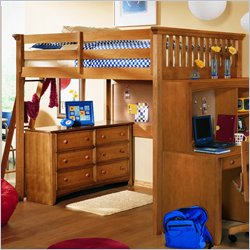 Lea My Place LoftBed 5 Piece Bedroom Set