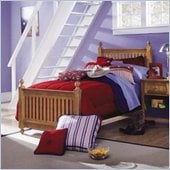 Lea My Style Kids Twin Wood Slat Bed 5 Piece Bedroom Set