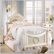 Lea Emma's Treasure Kids Wood Poster Bed 5 Piece Bedroom Set in Vintage White