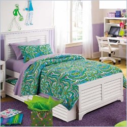 Lea Freetime Kids White Wood P