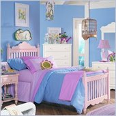 Lea Spring Garden Kids Slat Bed 3 Piece Bedroom Set