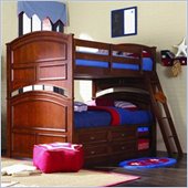 Lea Deer Run Bunk Bed with Captain Bed Box 6 Piece Bedroom Set