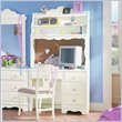 Lea Spring Garden Girls Student Desk Set in Clean White