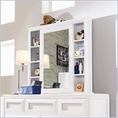 Lea Elite Reflections Kids Cabinet Mirror in Aspen White Finish