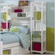 ADD TO YOUR SET: Lea Elite Reflections Kids Bookcase/Pier in Aspen White Finish