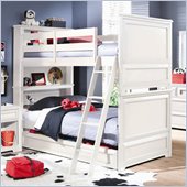 Lea Elite Reflections Kids Bunk Bed in Aspen White Finish