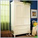 Lea Carolina Retreat Distressed White TV/Wardrobe Armoire