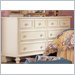 Lea Carolina Retreat White 6 Drawer Wood Double Dresser