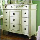 Lea Emma's Treasures Bureau Triple Dresser in Vintage White