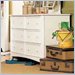 Lea Getaway 6 Drawer Double Dresser in White