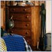 Lea Jackson Creek Kids 6 Drawer Chest in Distressed Medium Brown Oak Finish