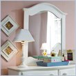 ADD TO YOUR SET: Lea Haley Vertical Wood Frame Mirror in White Finish