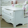 ADD TO YOUR SET: Lea Haley 2 Drawer Footboard Single Dresser in White Finish