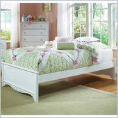 Lea Haley Kids Platform Bed in White Finish
