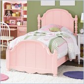 Lea Seaside Dreams Kids Wood Twin Panel Bed