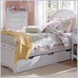 ADD TO YOUR SET: Lea Haley 3 Drawer Underbed Storage Boxes in White Finish