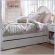 ADD TO YOUR SET: Lea Haley Dual Function Underbed Storage Unit in White Finish
