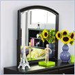 ADD TO YOUR SET: Lea Midtown Wood Arched Vertical Mirror in Dark Cherry Finish