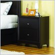 ADD TO YOUR SET: Lea Midtown 2 Drawer Nightstand in Dark Cherry Finish