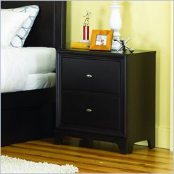 Lea Midtown 2 Drawer Nightstand in Dark Cherry Finish