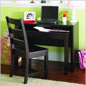 Lea Midtown Desk Chair in Dark Cherry Finish