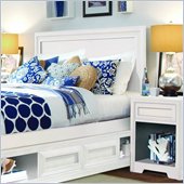 Lea Elite Reflections Panel Headboard in Aspen White Finish
