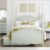 Lea Seaside Dreams Kids Wood Full Poster Bed