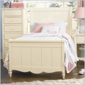 Lea Seaside Dreams Kids Wood Twin Sleigh Bed