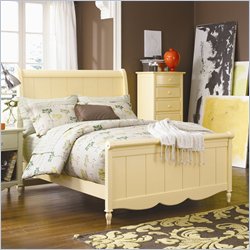 Lea Seaside Dreams Kids Wood Full Sleigh Bed