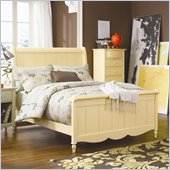 Lea Seaside Dreams Kids Wood Full Sleigh Bed