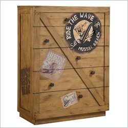 Lea Nickelodeon Sponge Bob Surf Club Collection Accent Crate Chest