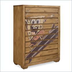 Lea Nickelodeon Sponge Bob Surf Club Collection Accent Chest