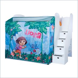 Lea Nickelodeon Nick Collection Dora Adventure Loft Bed